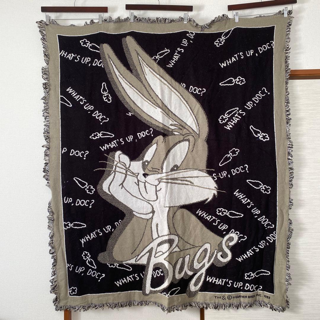 バッグスバニー　ルーニーテューンズ　ラグ