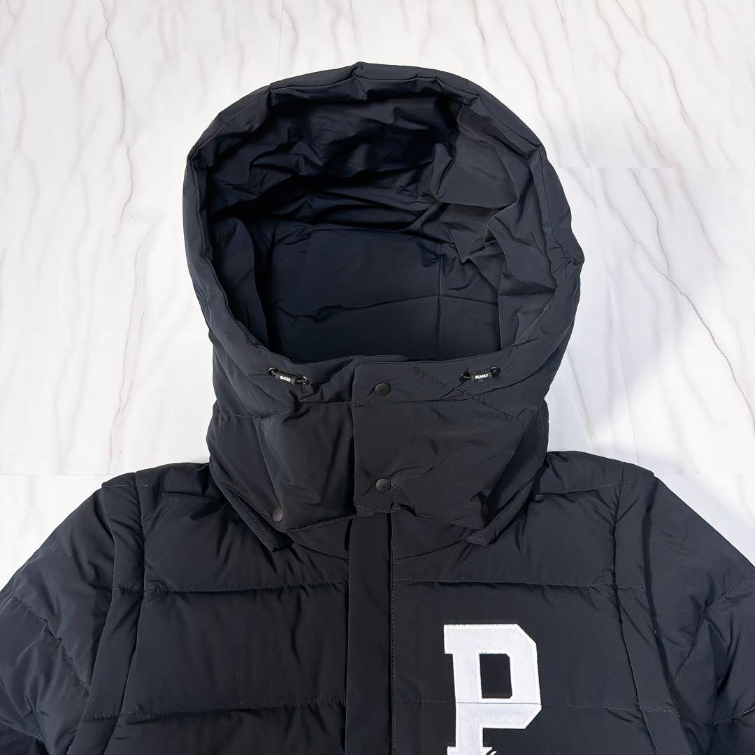 《美品 2025年》パーリーゲイツ Nyストレッチタフタダウン 3way 黒 M