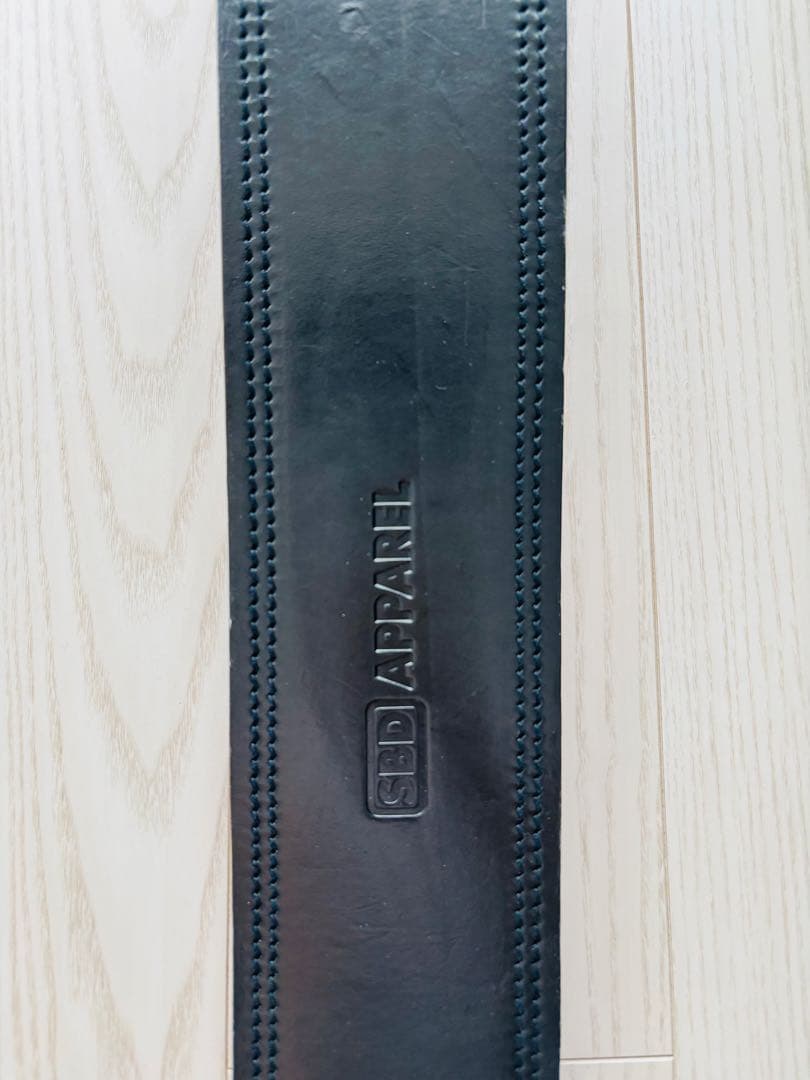 【kun】【使用頻度少】【Sサイズ】SBD パワーベルト ブラック/レッド