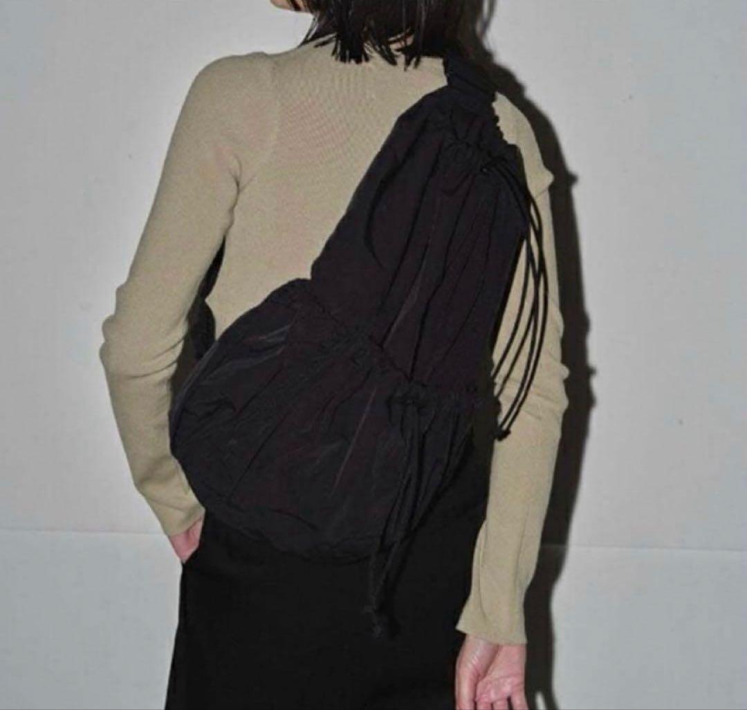 todayful Nylon Gather Bag リュック 黒