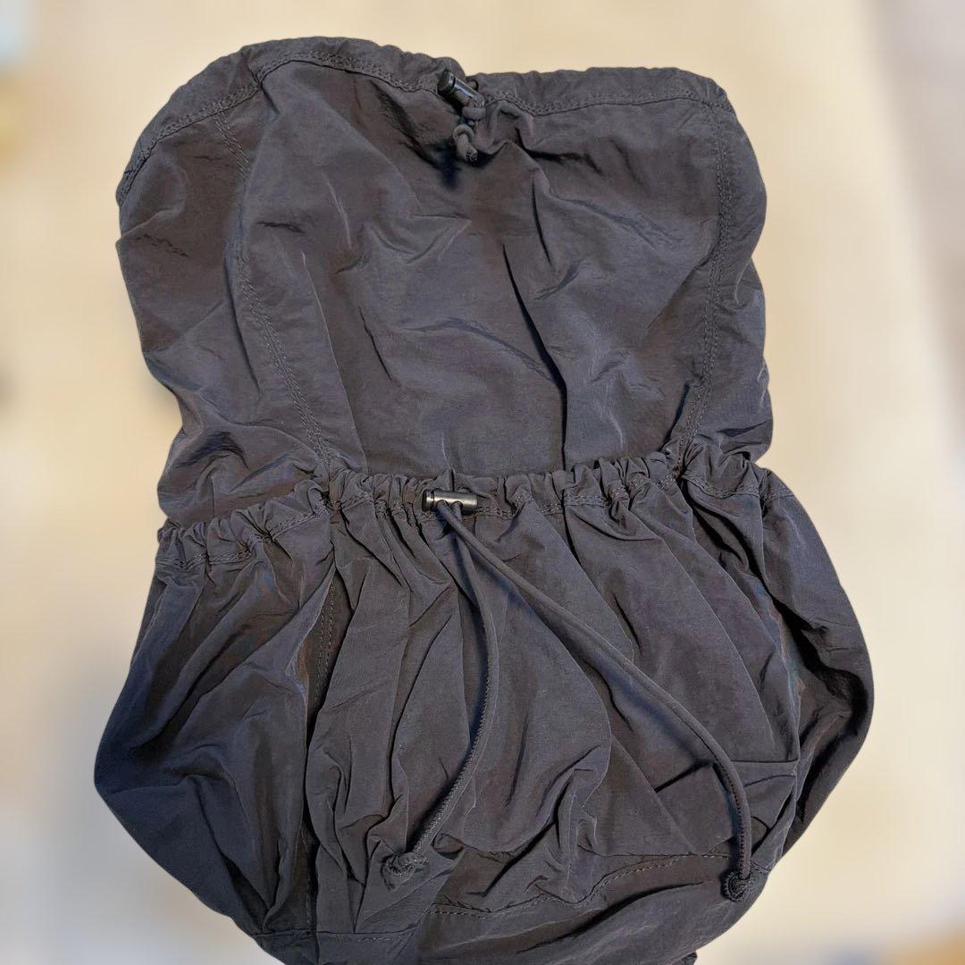 todayful Nylon Gather Bag リュック 黒