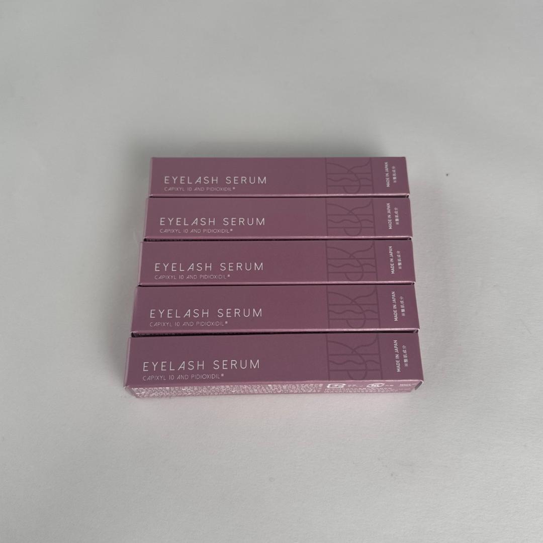 【5個】KISO化粧品研究所　EYELASH SERUM まつ毛美容液 8g