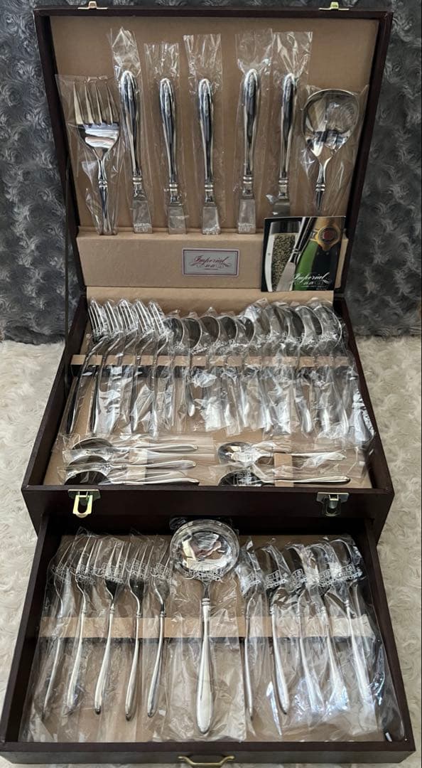 アズマ　カトラリーセット　インペリアル 18-18 ディナーセット〈38本〉⑥