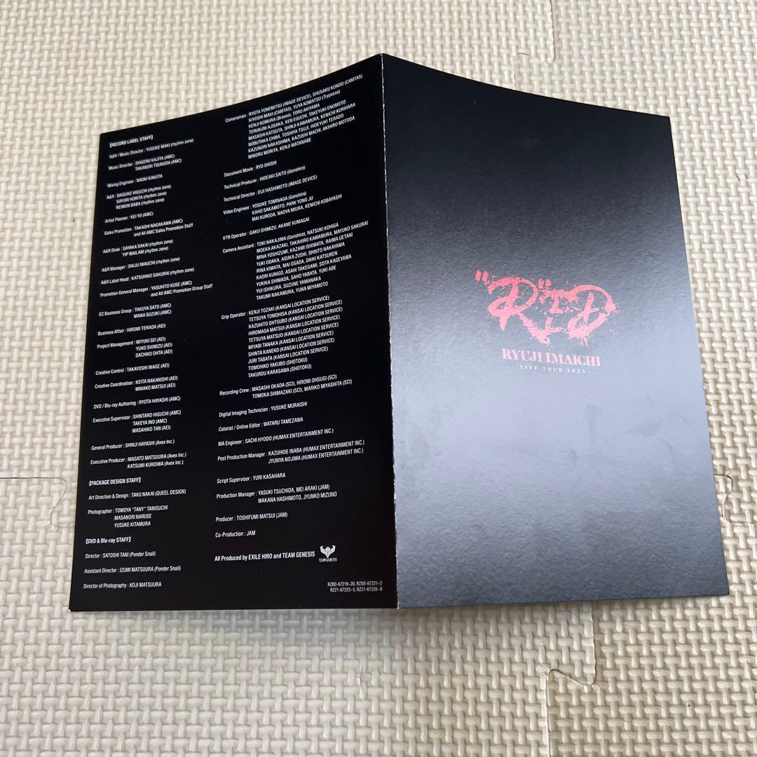 今市隆二　RYUJI IMAICHI RED DVD【初回生産限定盤】