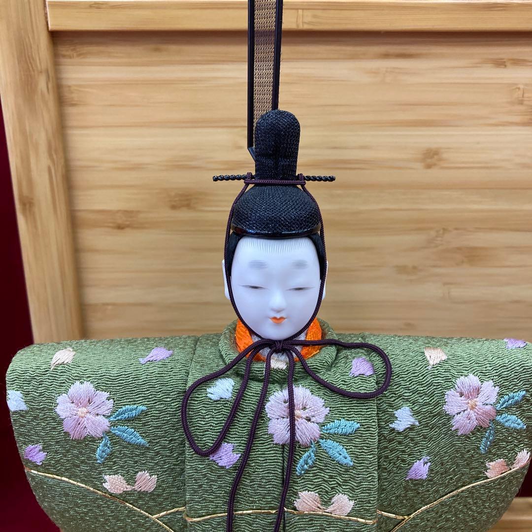 立ち雛木目込人形