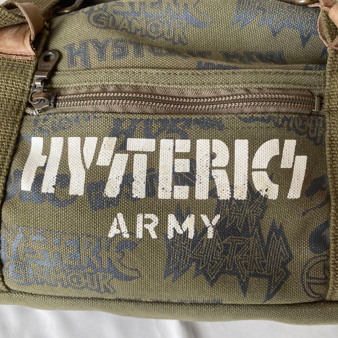 HYSTERIC MINI ミニ 3WAY ボストン ミリタリー 総柄