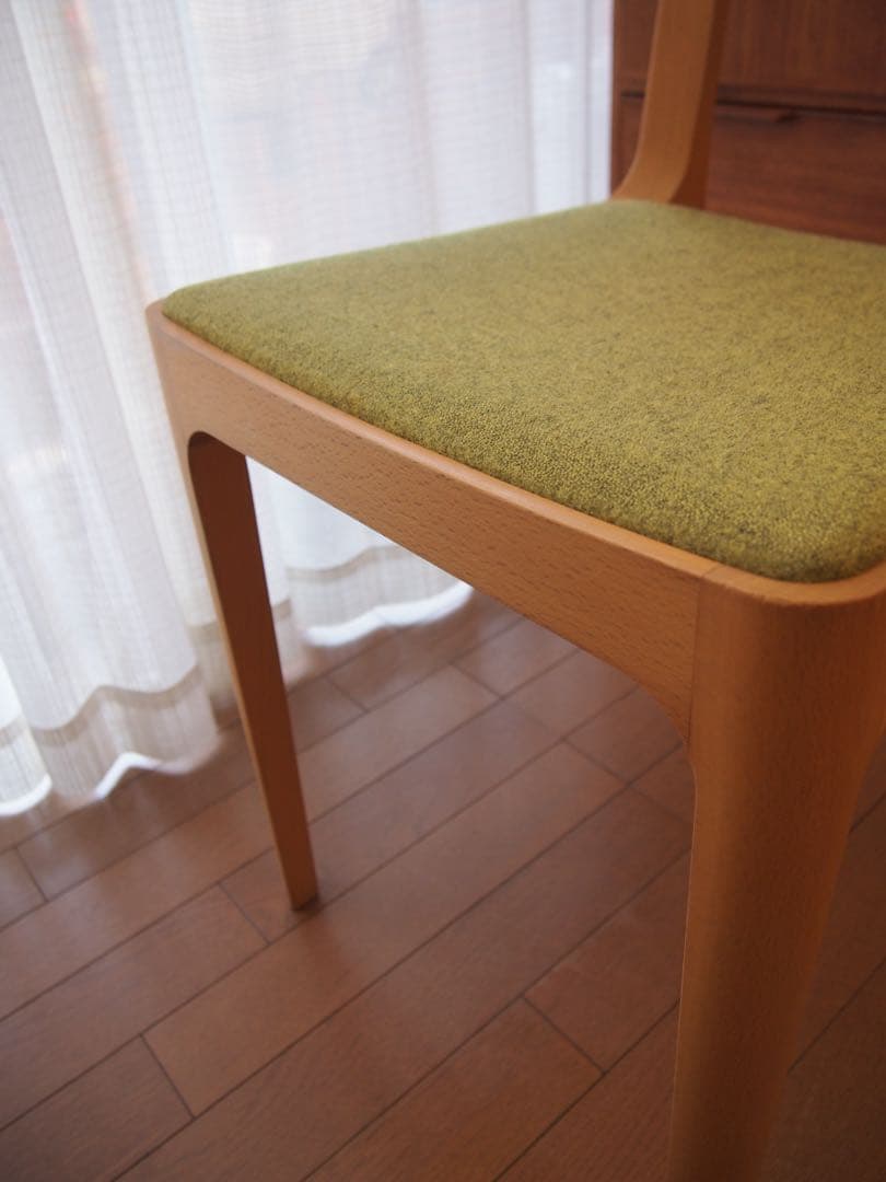 ミナペルホネン マルニ木工 HIROSHIMA チェアA ハンドメイド 生地