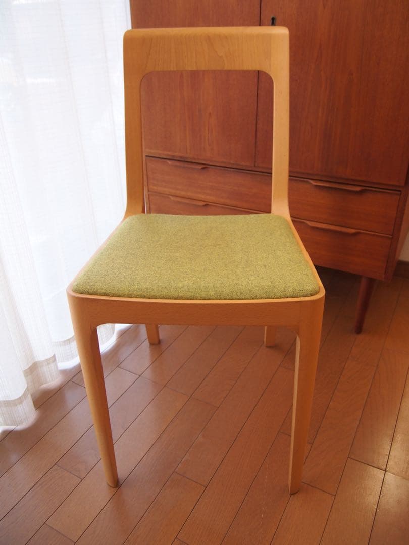 ミナペルホネン マルニ木工 HIROSHIMA チェアA ハンドメイド 生地