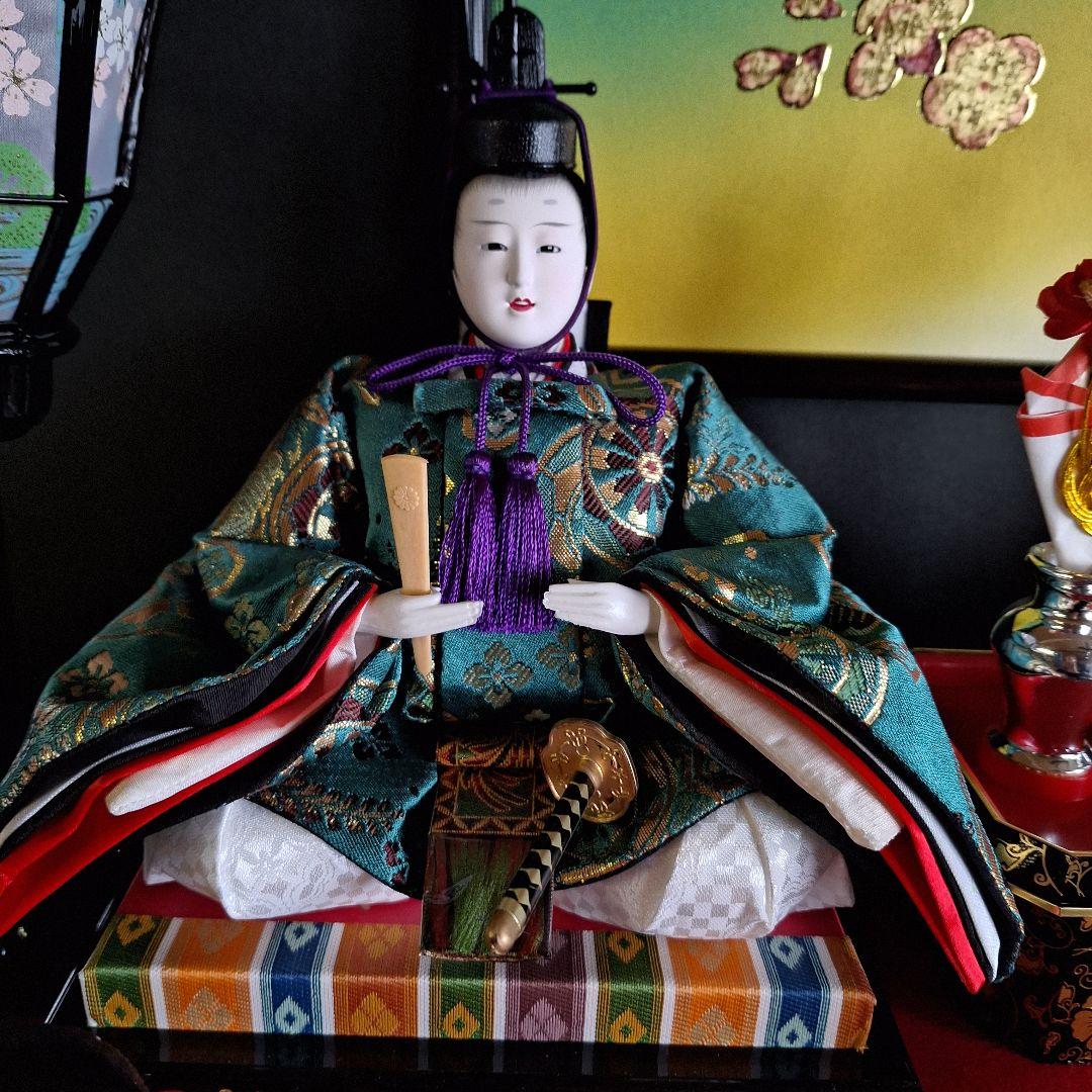 吉徳太光　ケース入り雛人形