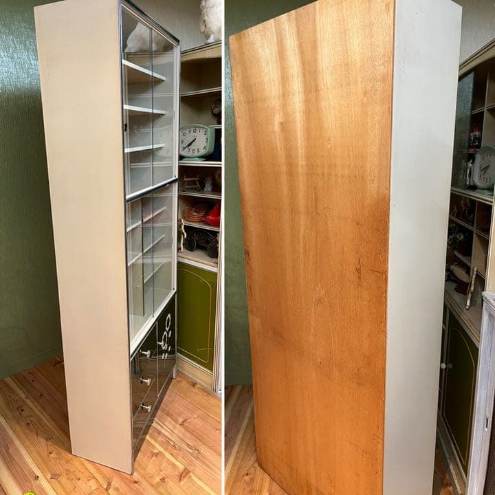 衣音⭐︎飾り棚 食器棚 昭和レトロ レトロポップ インテリア 当時物