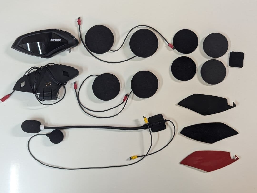 DAYTONA 　DT-01 バイク用インカム　別売りスピーカー付き