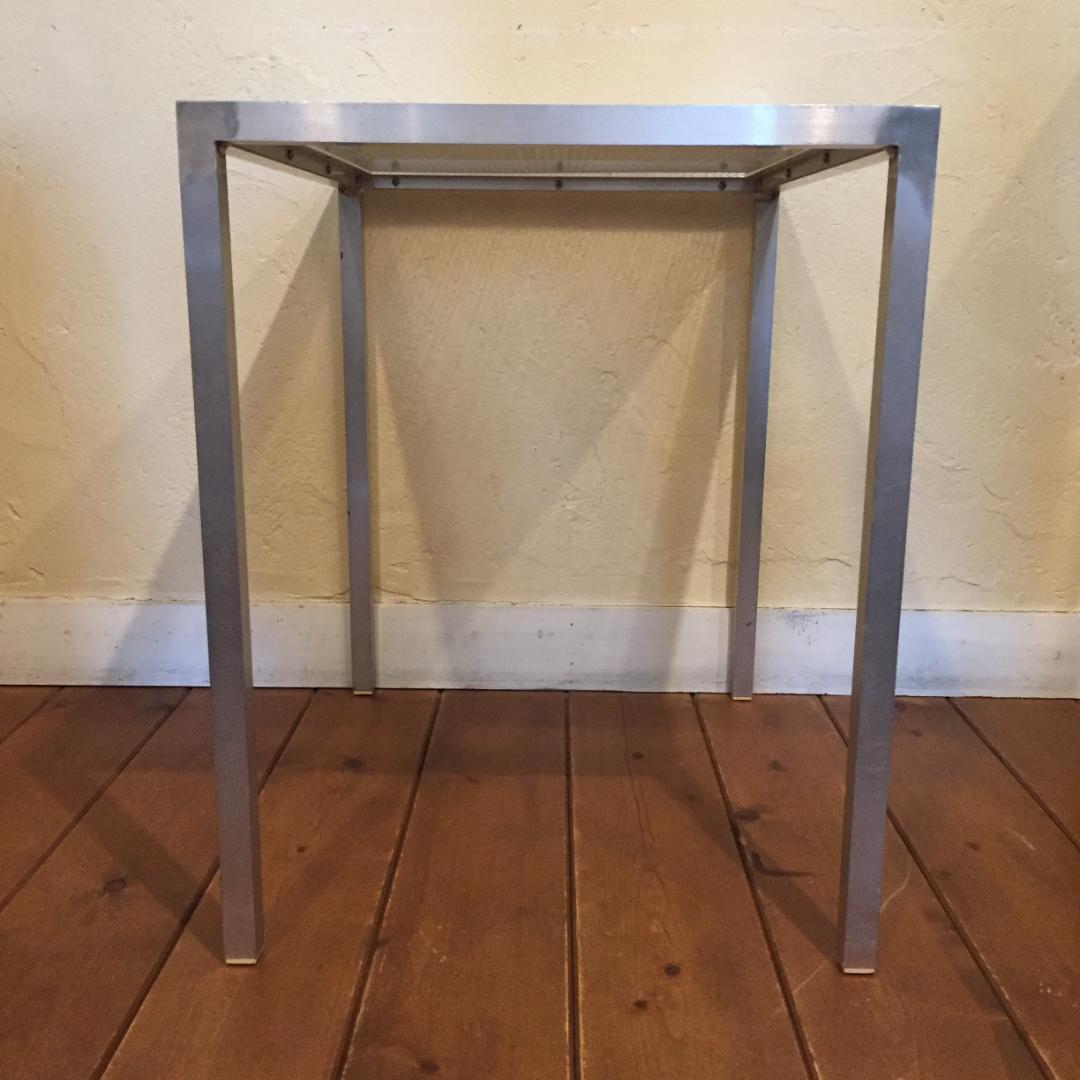 廃盤 TRUCK furnitureトラックフィニチャー アルミ サイドテーブル