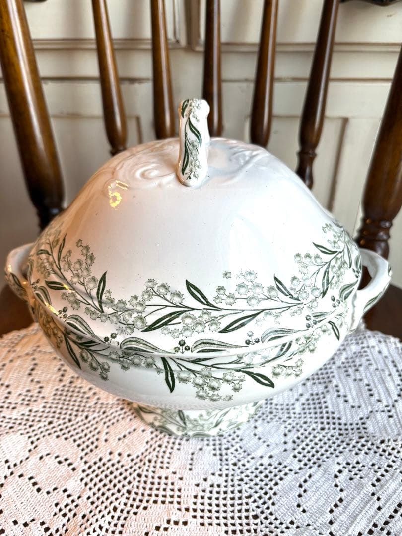 ♡ 希少　フランスアンティーク　サンタマン　MIMOSAS ミモザ　スーピエール