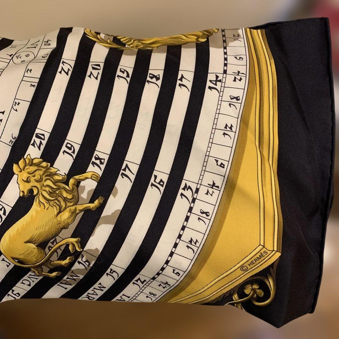 【未使用】　エルメススカーフ　カレ90 「DIES ET HORE」 占星術