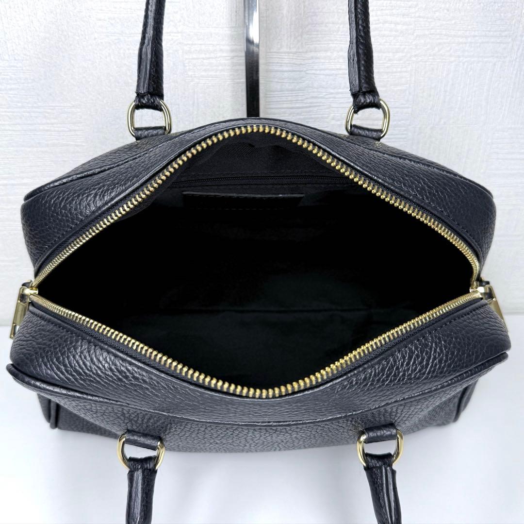 【美品】AULENTTI オウレンティ 2WAYスクエアボストン