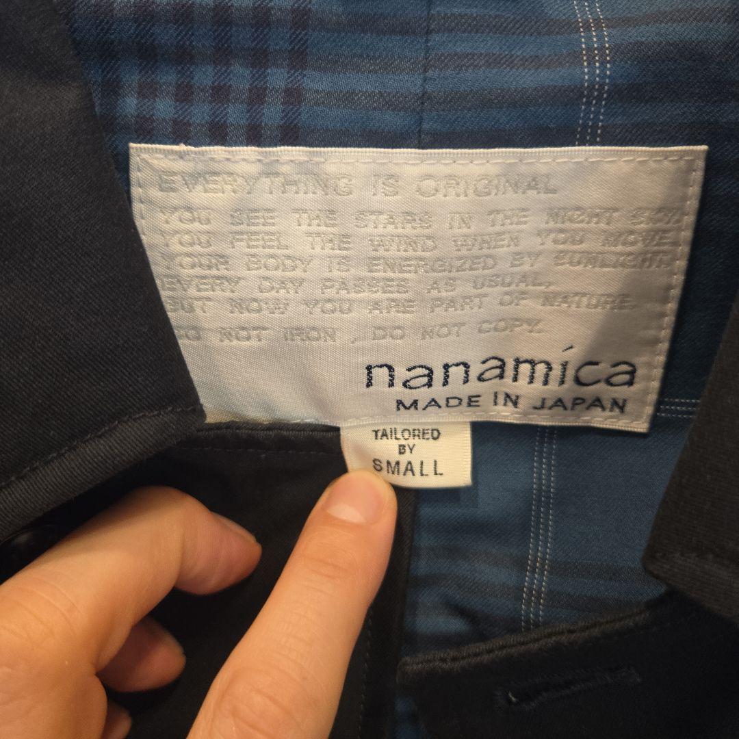 nanamica バルマカーンコート ネイビー サイズS