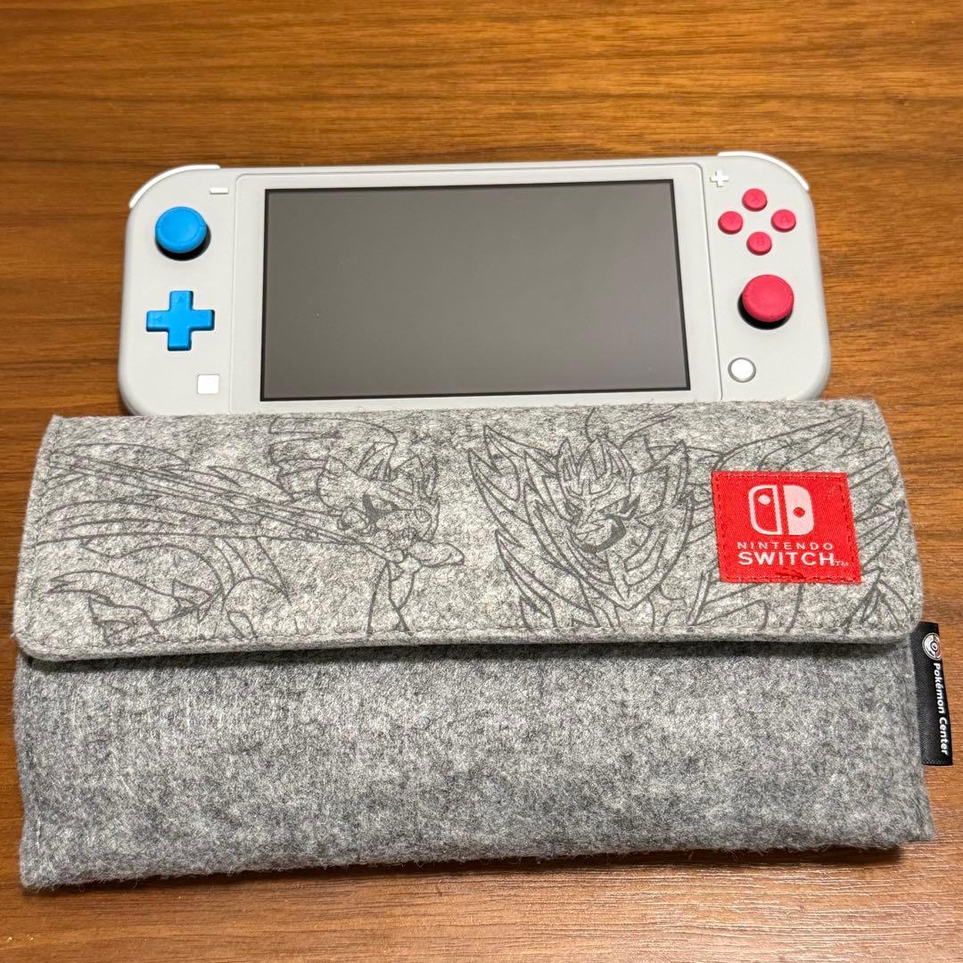 【希少】Nintendo Switch Lite グレー 専用ケース付き