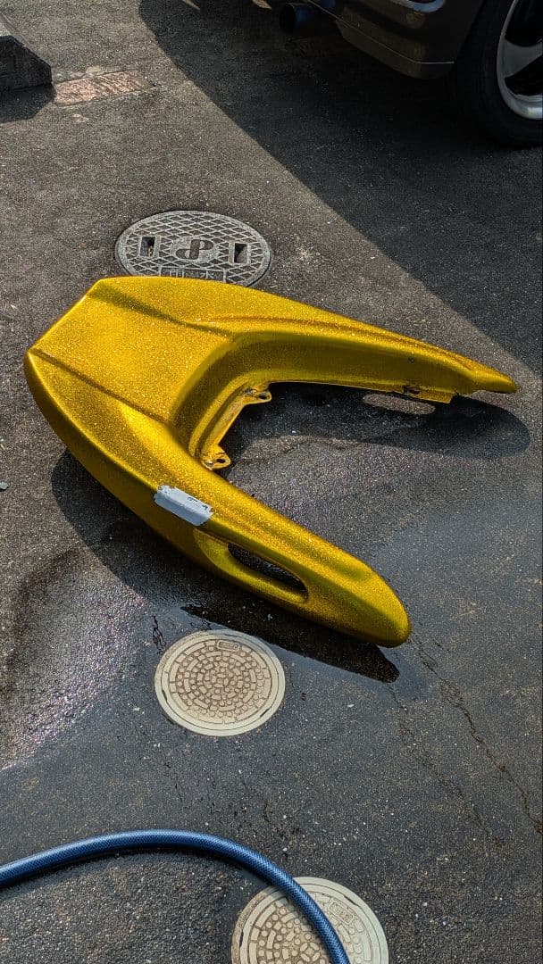 マジェスティC マジェC テールカウル ウイング ハネテール SG03J 金ラメ