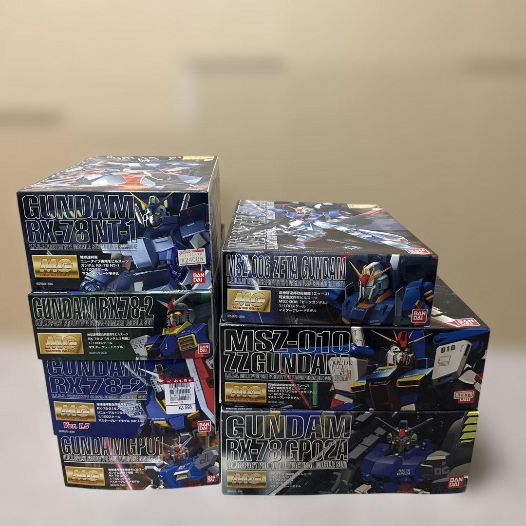 み*ん様 ガンプラ　MG　ジャンク　まとめ売り　組立済み