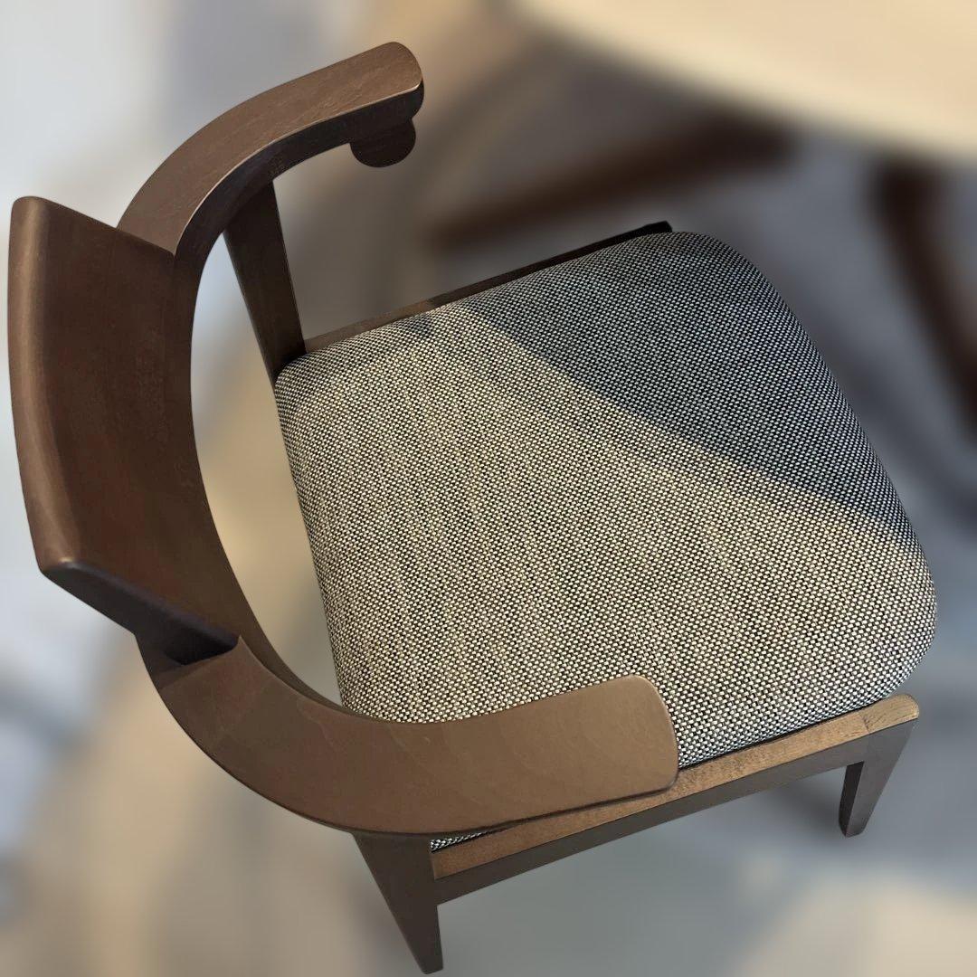 オーバルダイニングテーブル ナチュラルウッド　おにぎり型　3点セット