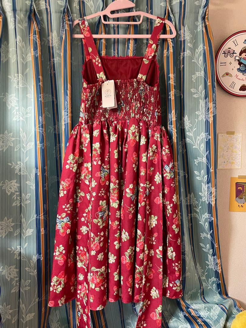 axes femme クラシックベリージャンスカ（赤）