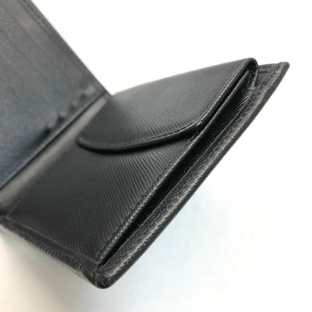 【パプリカ 】　dunhill ダンヒル 二つ折り　財布　ブラック　メンズ