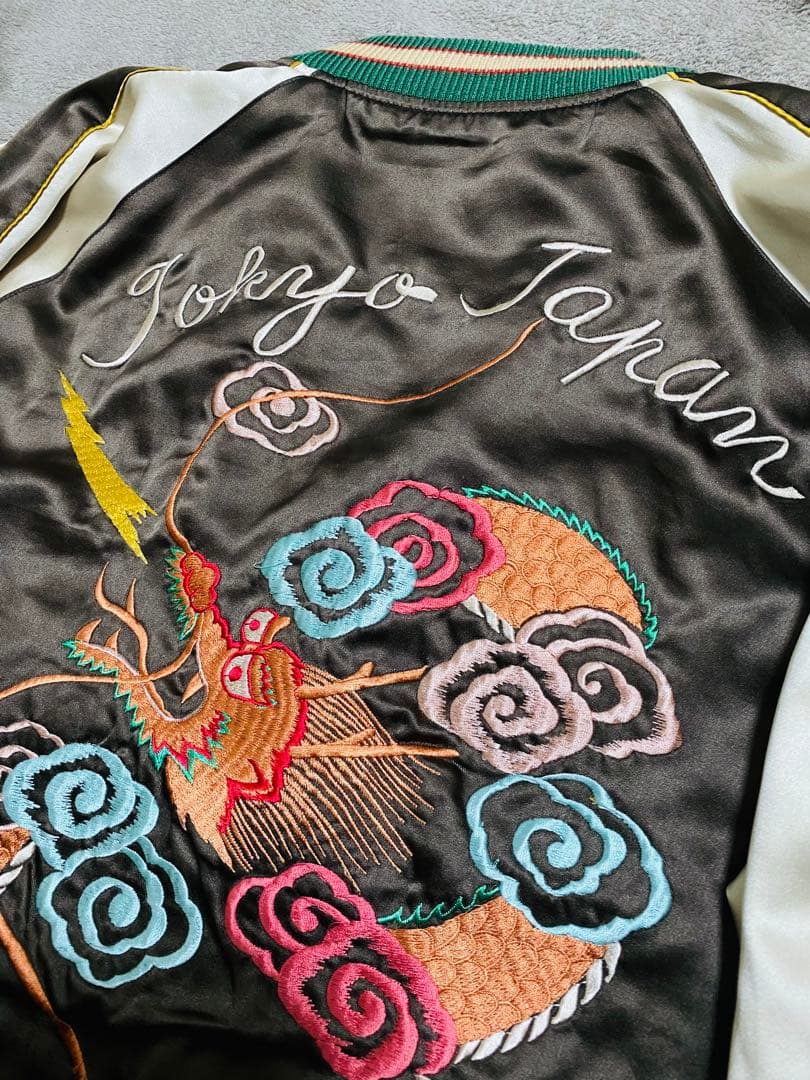 テーラー東洋 日本限定 スカジャン 鷲龍　２面用 unisex vintage