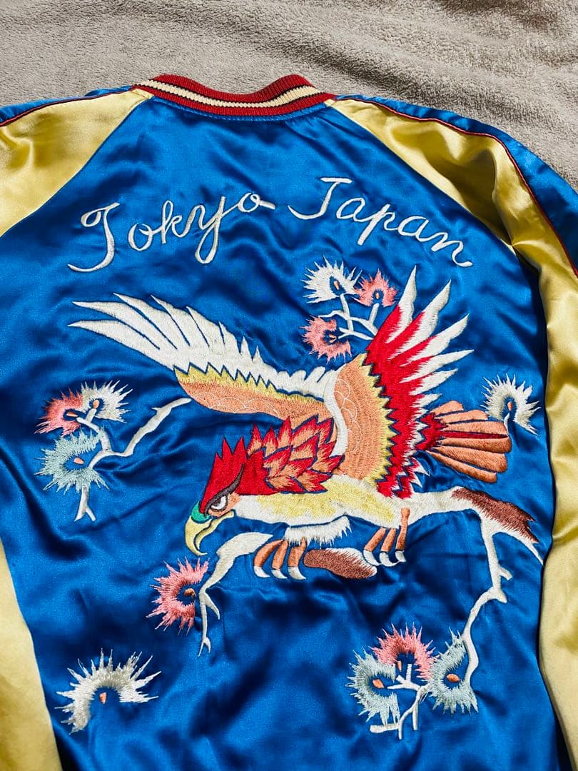 テーラー東洋 日本限定 スカジャン 鷲龍　２面用 unisex vintage