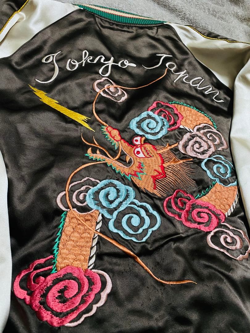 テーラー東洋 日本限定 スカジャン 鷲龍　２面用 unisex vintage