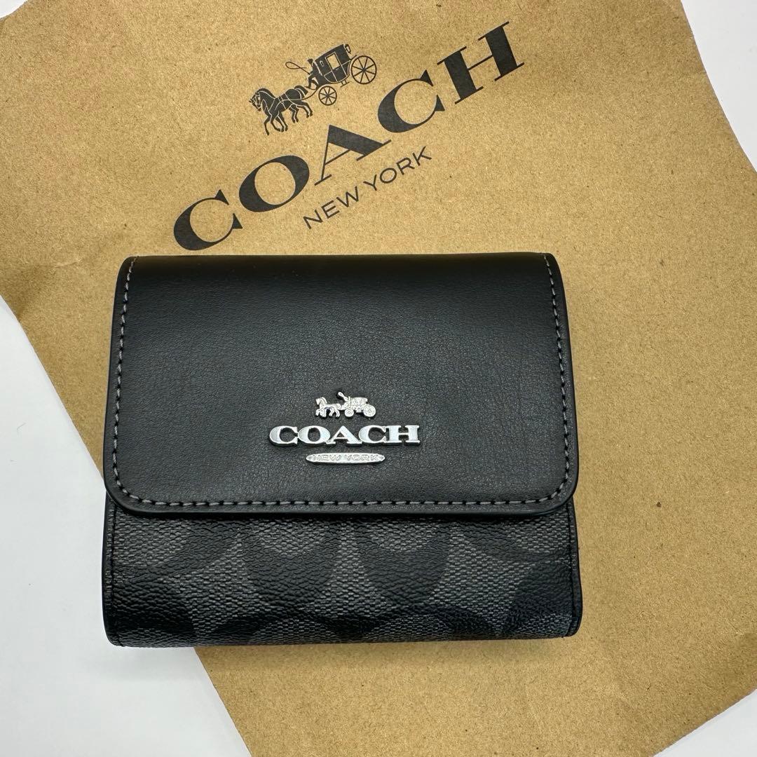 コーチ 財布 ブラック COACH 黒