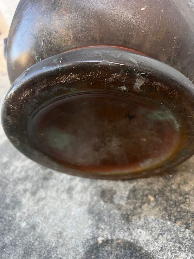 純銅製品　工芸品