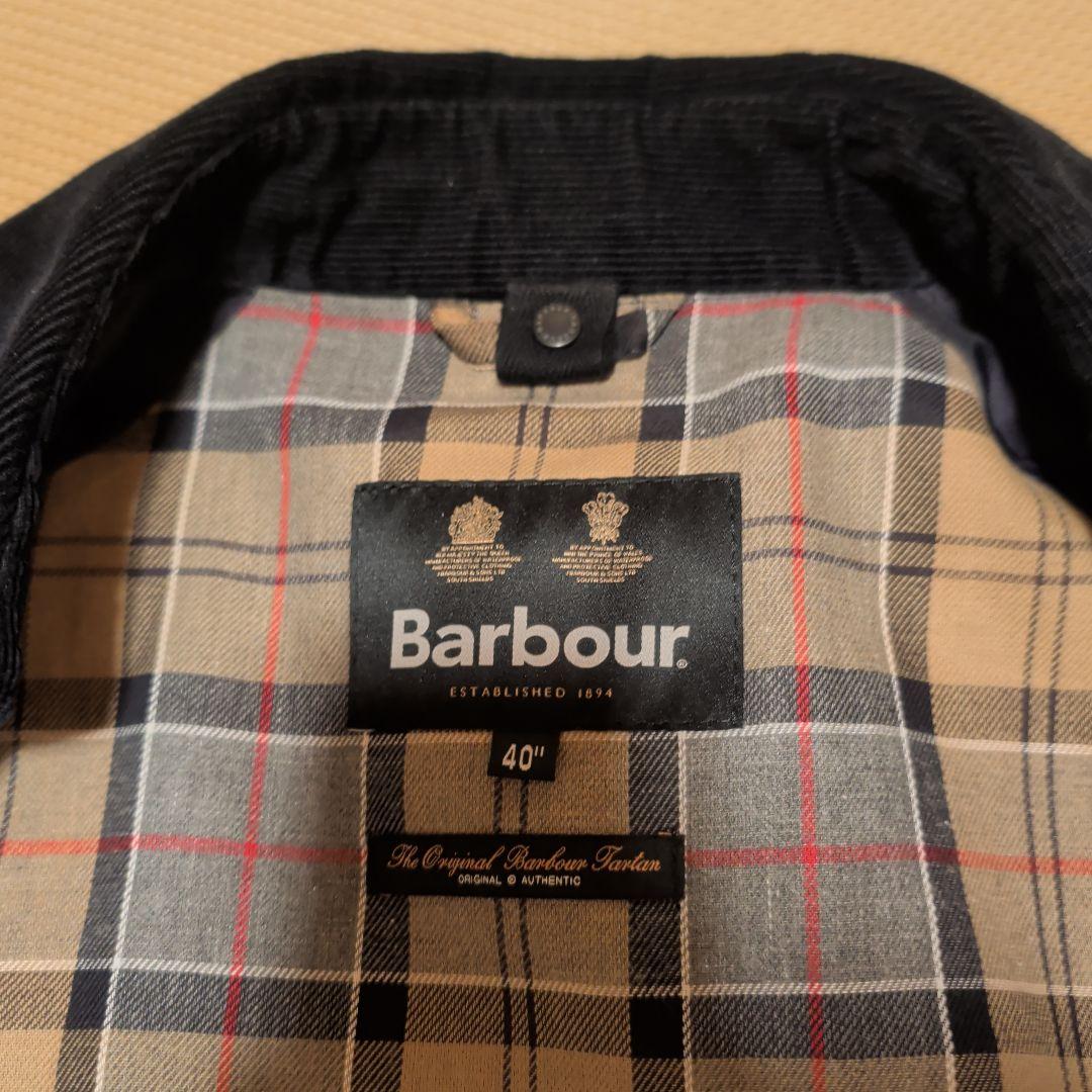 Barbour BEDALE SL 2レイヤー ネイビー サイズ40