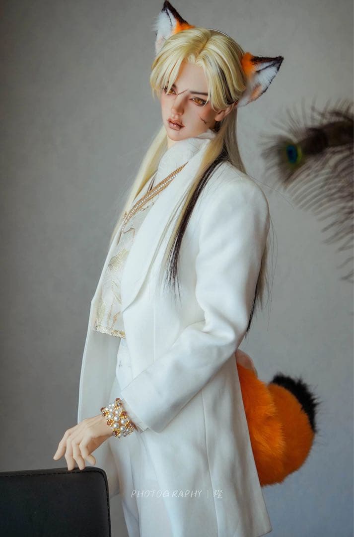 ドール　ウィッグ　ddh sd sdb 1/3