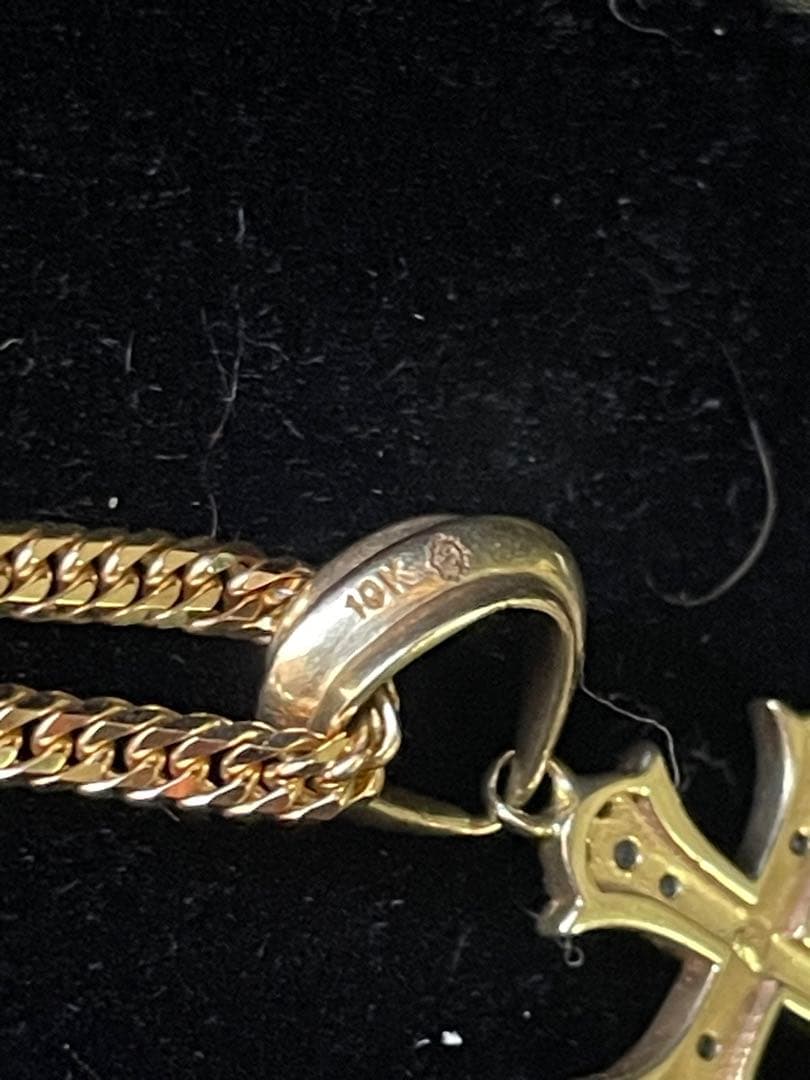 AVALANCHE 10K YG ペンダントトップ　クロス