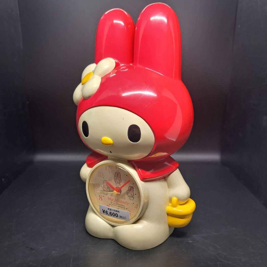 マイメロディ　サンリオ　おしゃべり目覚まし時計　展示品　ヴィンテージ