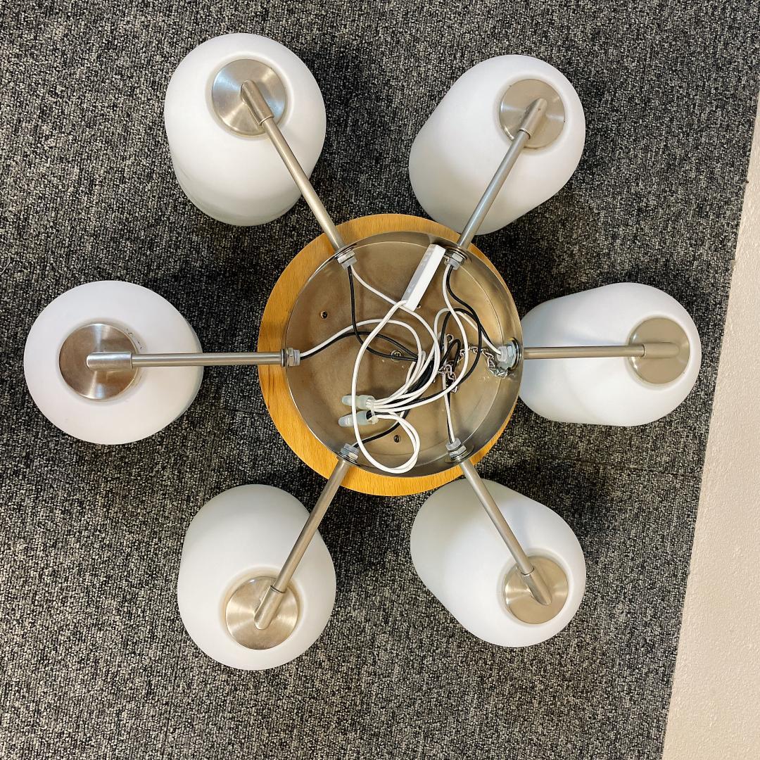 オーデリック　シンプルモダン シーリングライト シャンデリア　6灯　3灯