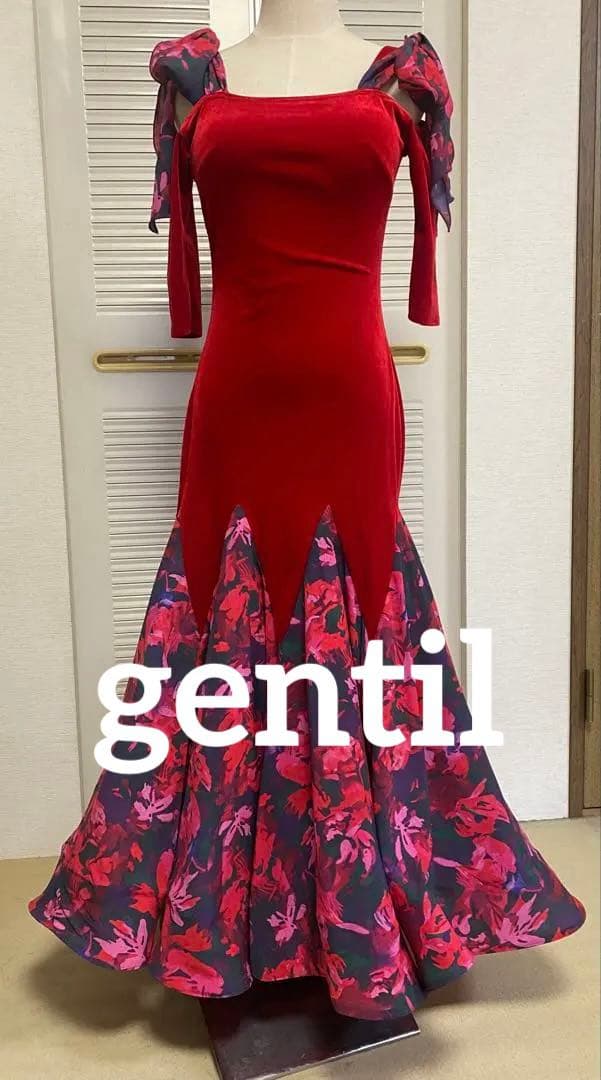 社交ダンススタンダードドレス ジャンティ　Mサイズ