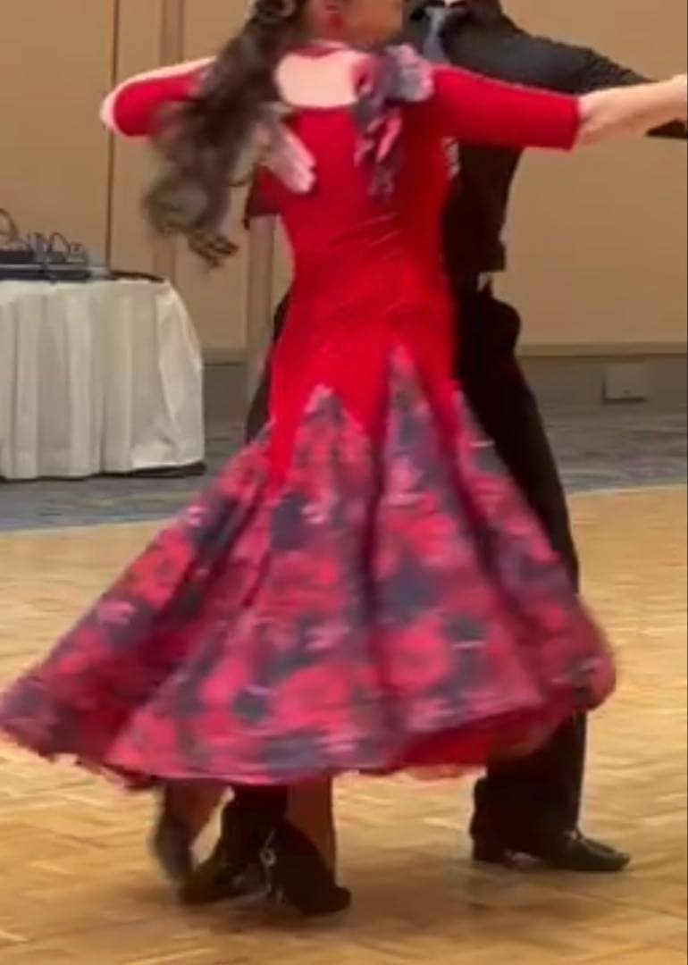 社交ダンススタンダードドレス ジャンティ　Mサイズ