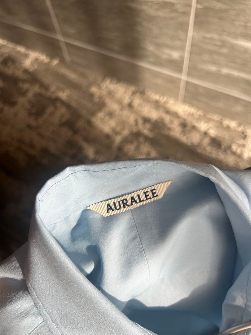 トップス AURALEE | WASHED FINX TWILL SHIRT 26SS