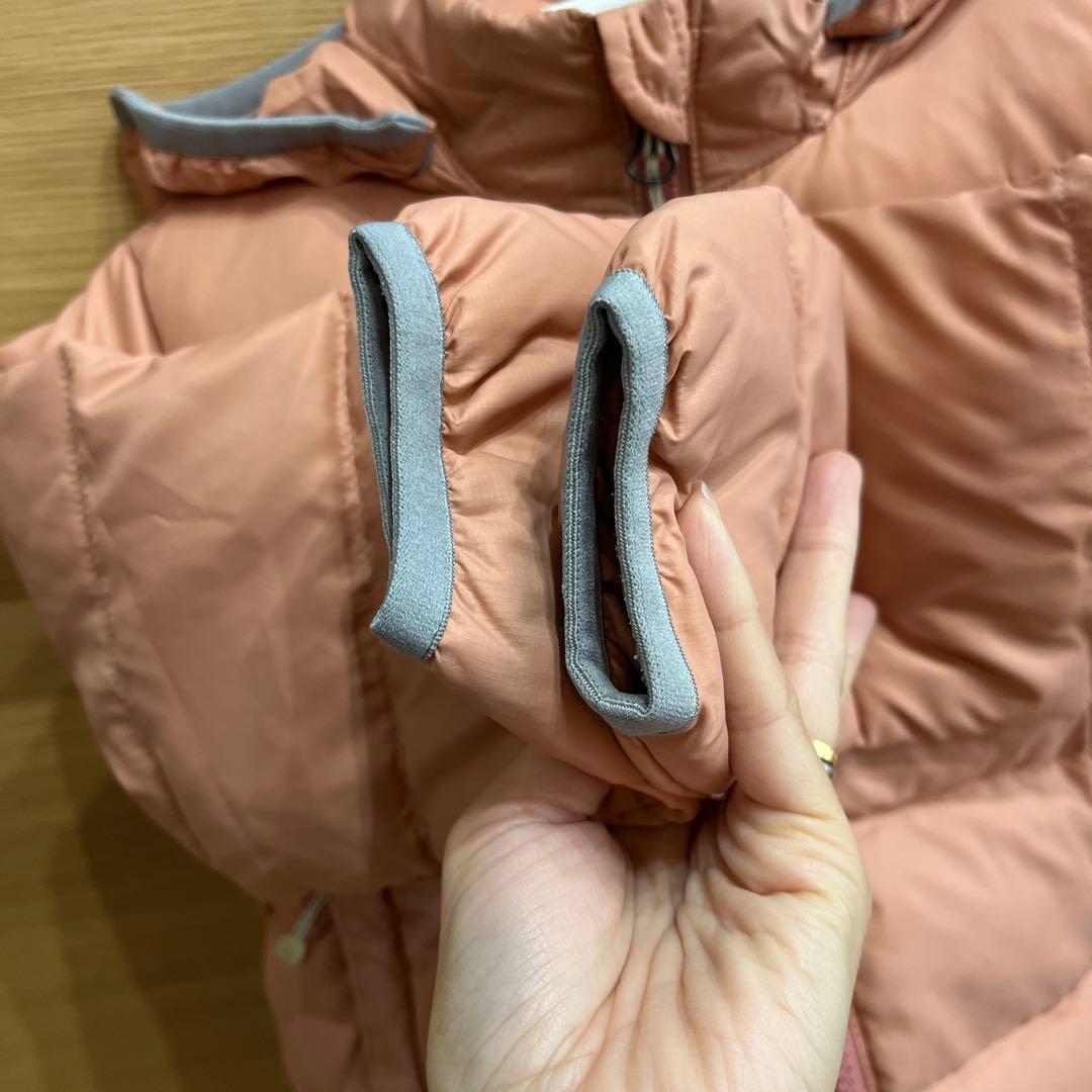 ノースフェイス　アコンカグアフーディー　ダウン　90　ピンク
