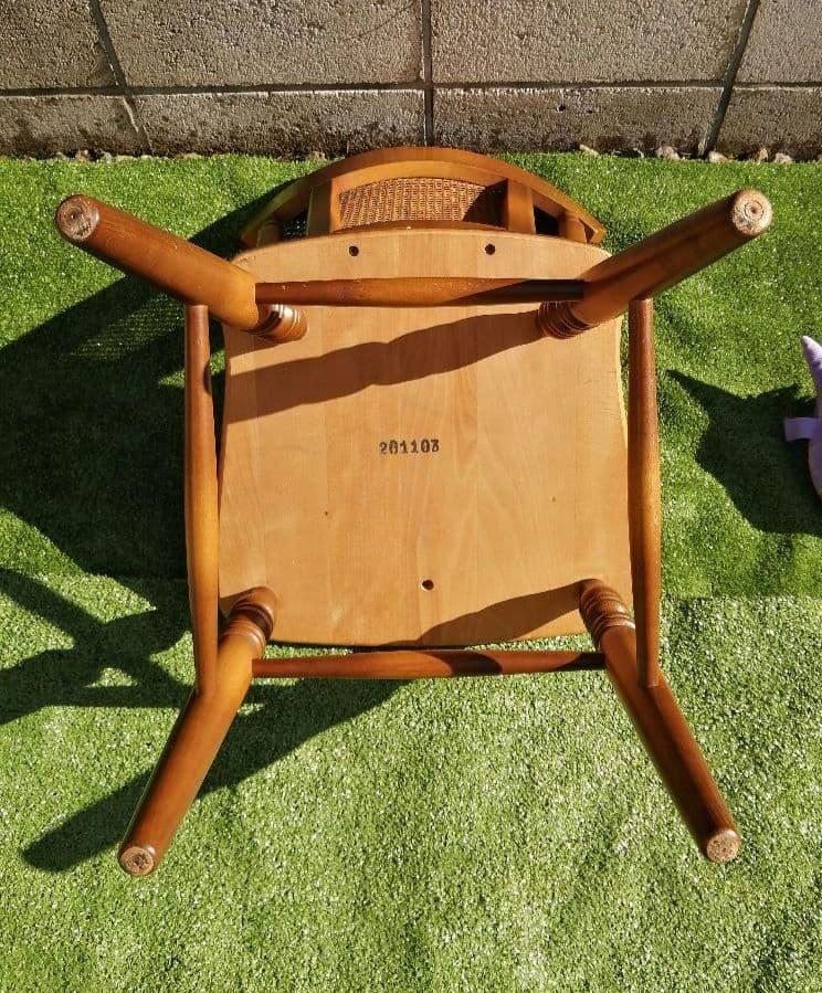 ヴィンテージ　飛騨産業 ダイニングチェア　　　木製　ウィザード 穂高 チェア b