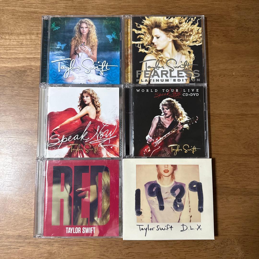 Taylor Swift テイラー・スウィフト アルバム 全6枚セット