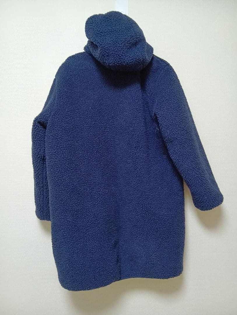 【TAION/タイオン】Nolley's 別注ボア×ダウンフードコート M