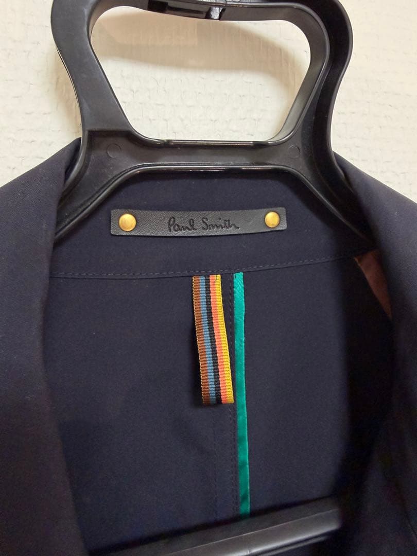 Paul Smith ステンカラーコート ネイビー