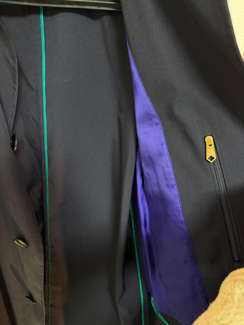 Paul Smith ステンカラーコート ネイビー