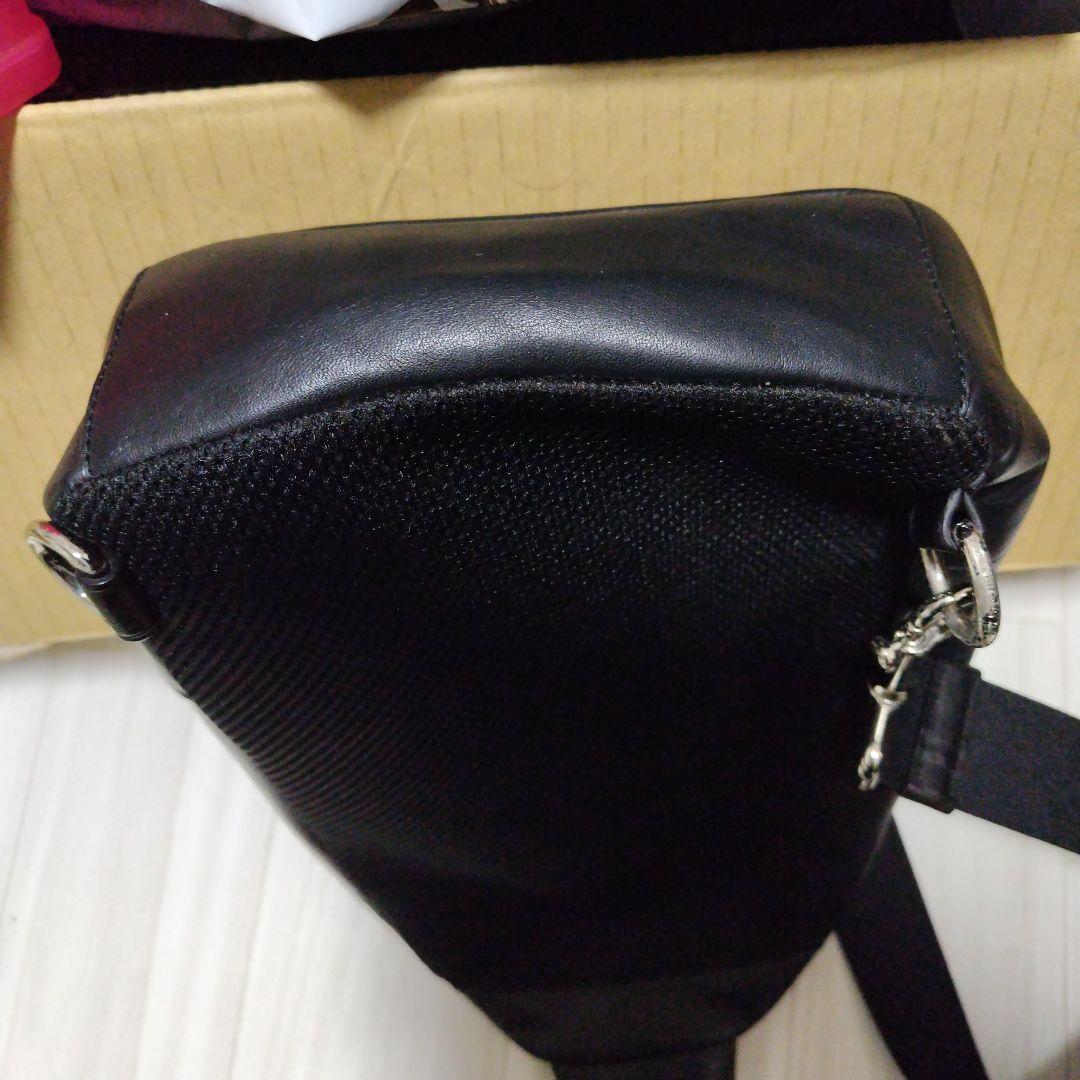 Coach ボディバッグ ブラック/グレー