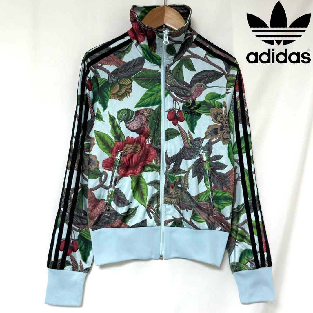 adidas×TFC コラボ 鳥＆ボタニカル柄 FIREBIRD TT M