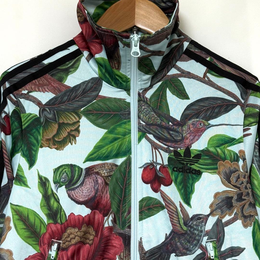 adidas×TFC コラボ 鳥＆ボタニカル柄 FIREBIRD TT M