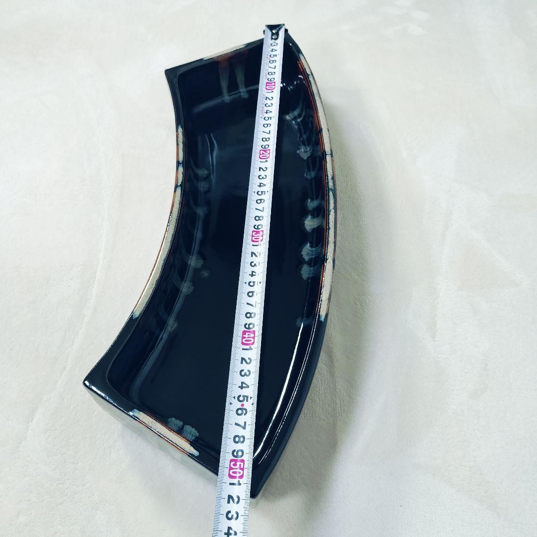 流形水盤花器　扇面水盤　水盤花器　花器　花瓶　水盤　生け花　華道