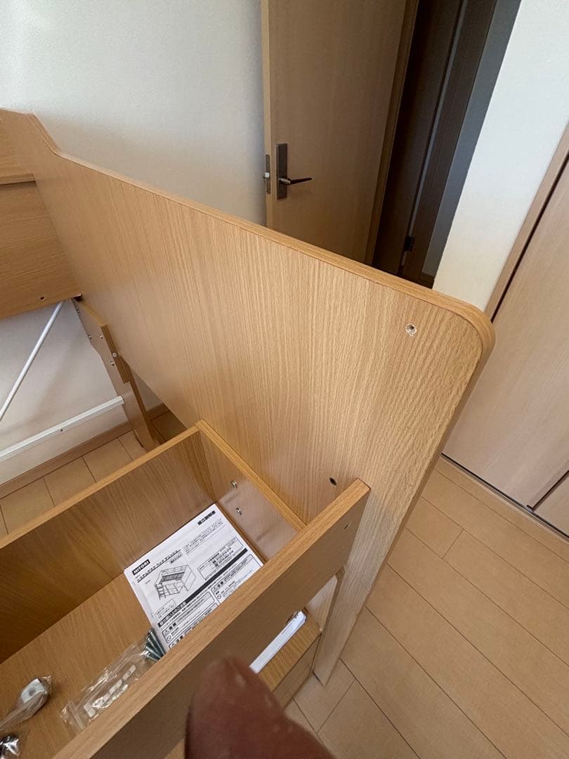 3月限定栃木市引き取り限定！ロフトベッド シングルサイズ